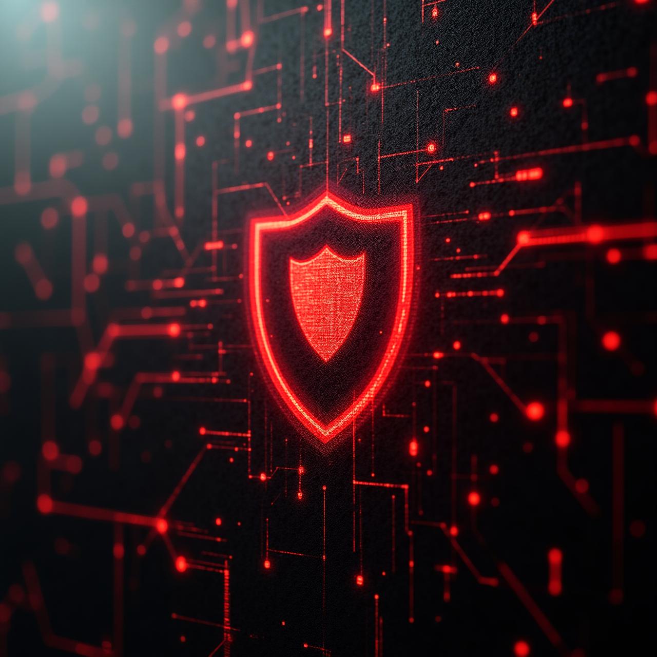 Abstract cyber security visualization