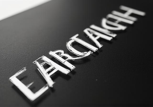 Minimalist typography-heavy brand identity